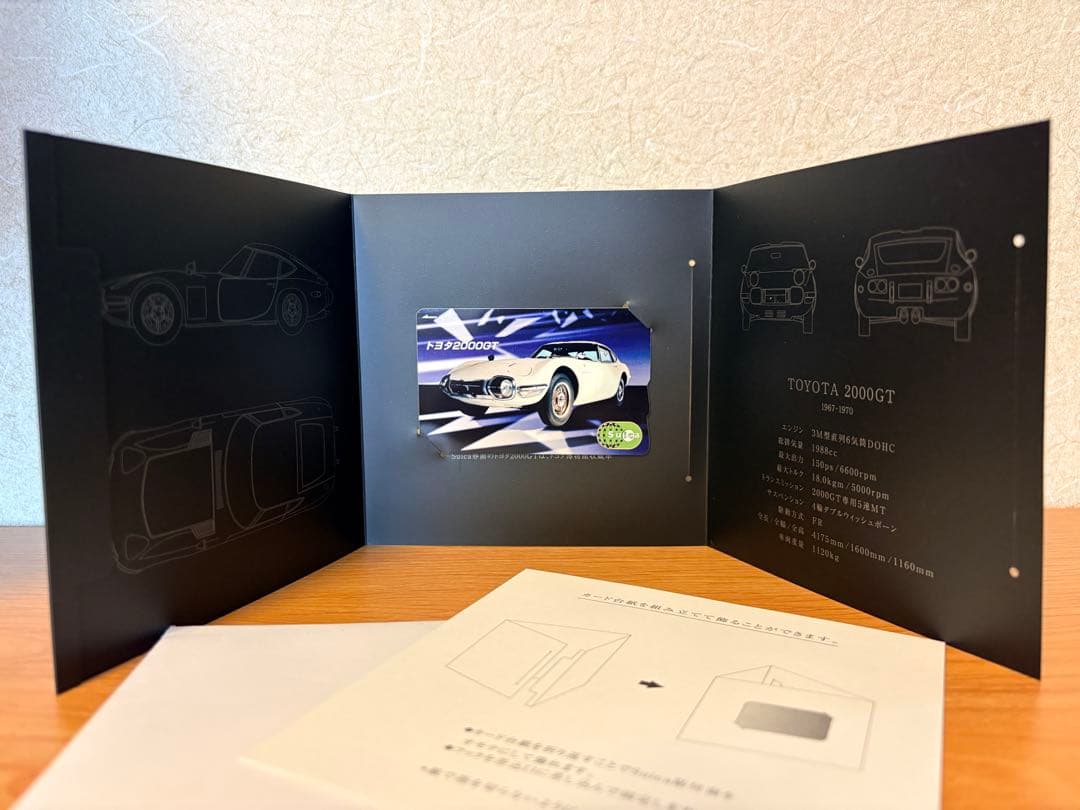 【新品未使用】記念Suica 限定　トヨタ2000GT Suica機能使用不可