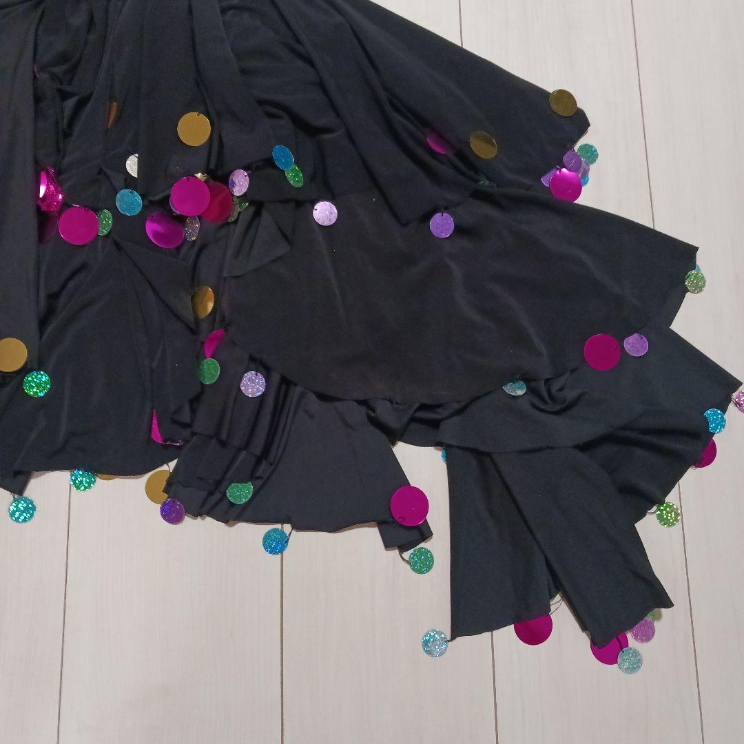 お値下げ❗社交ダンス　ラテン　インパクト　 カラフルストーンドレス　S~M