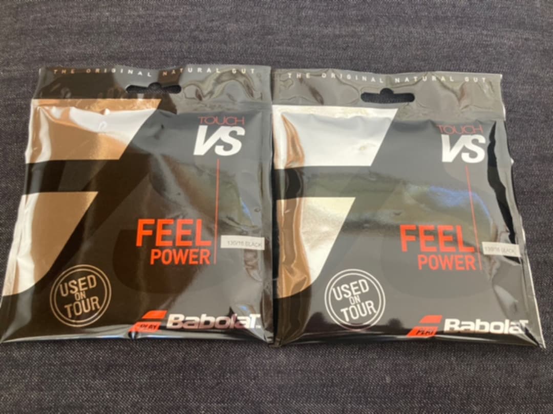 バボラ Babolat TOUCH VS タッチVS 2張セットカラーブラック