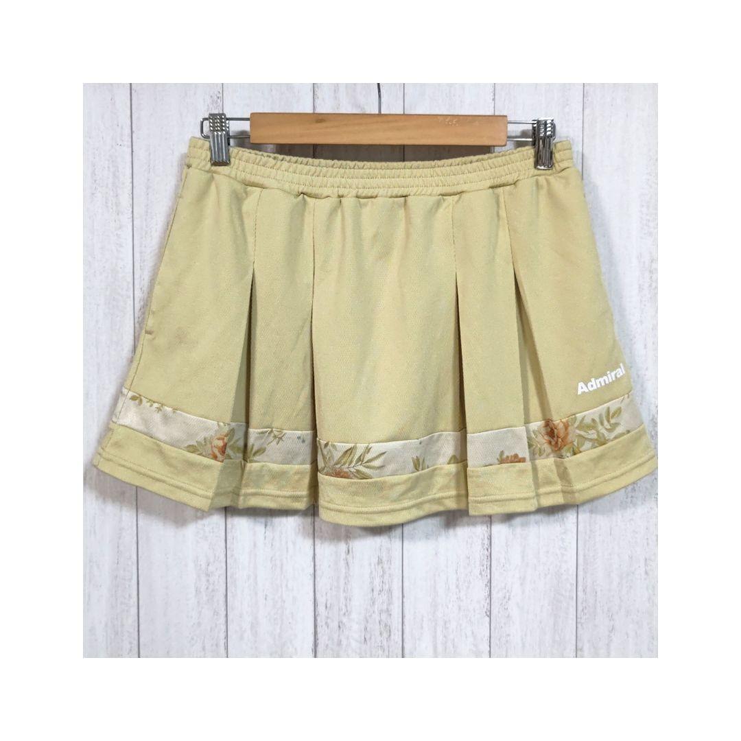 アドミラル◆バッグスリットフラワーTEE＆スコート◆セットアップ/サイズLL