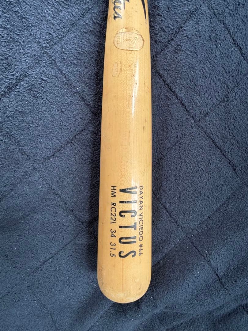 お*る様 ダヤン・ビシエド ヴィクタス　Victus バット NPBマーク入り