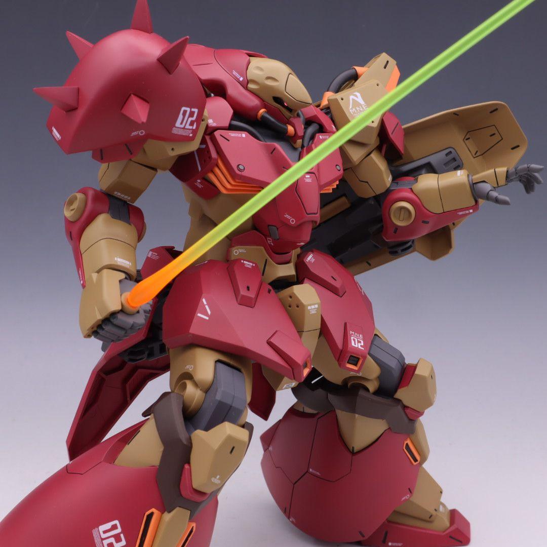 【プレバン限定！】HG メッサーF02型 マインレイヤー装備 全塗装 完成品