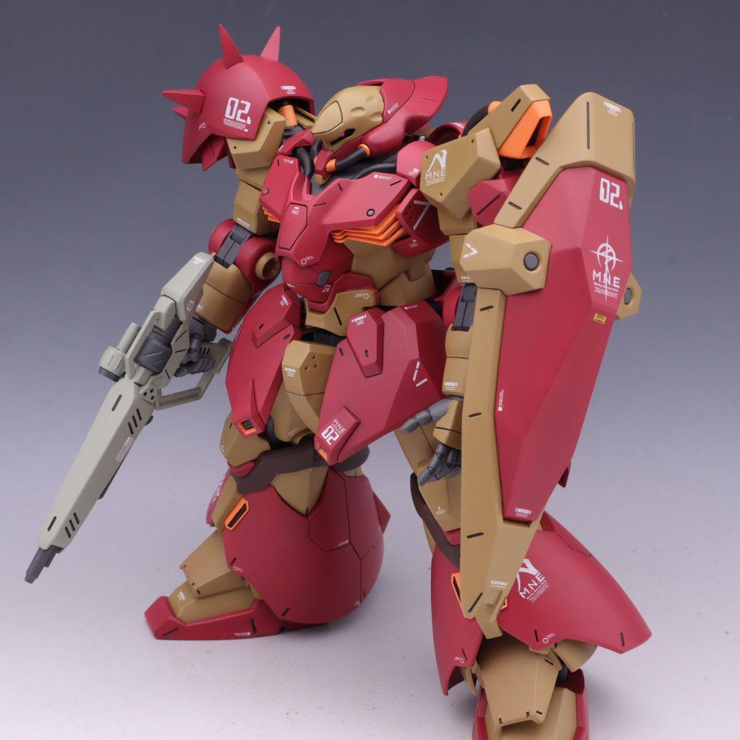 【プレバン限定！】HG メッサーF02型 マインレイヤー装備 全塗装 完成品