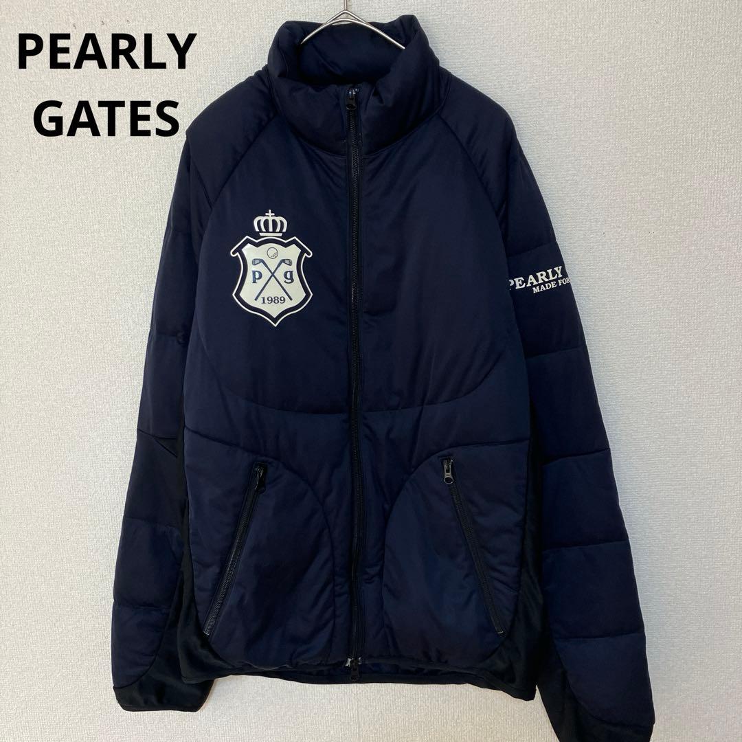PEARLY GATES パーリーゲイツ　ダウンジャケット　ネイビー　サイズ4