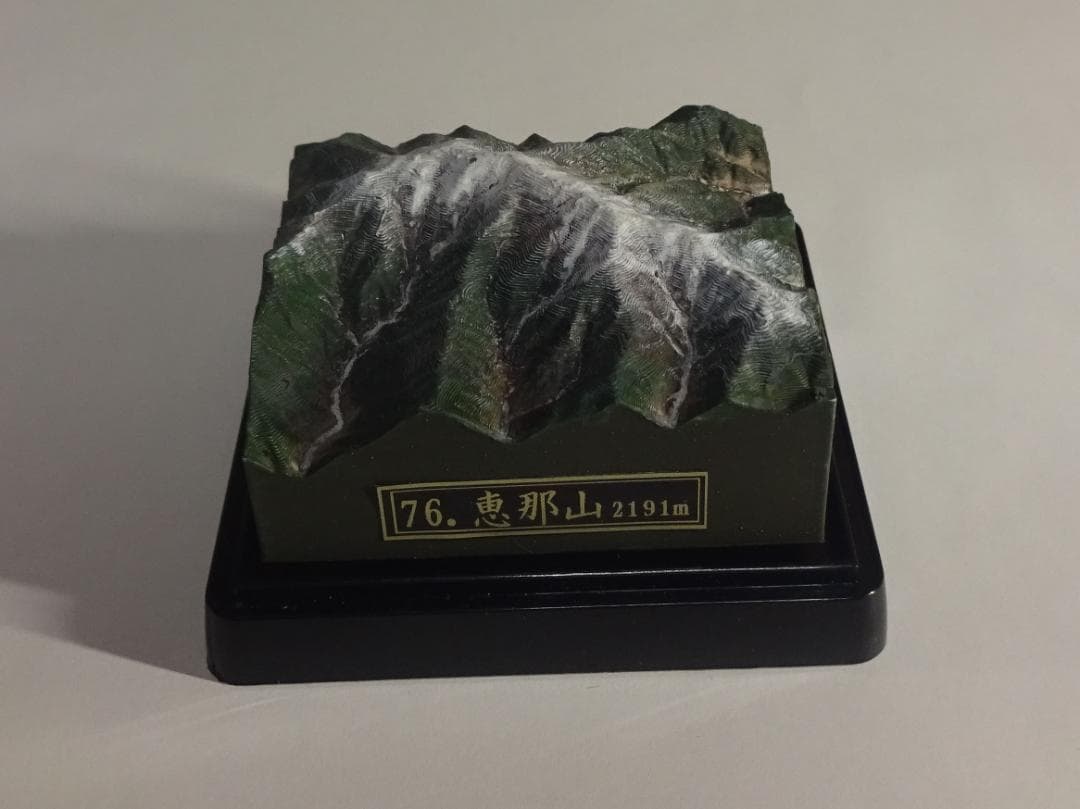 鉄道ジオラマ背景用山岳模型　　中央東線　南アルプス　鉄道レイアウトの背景に最適