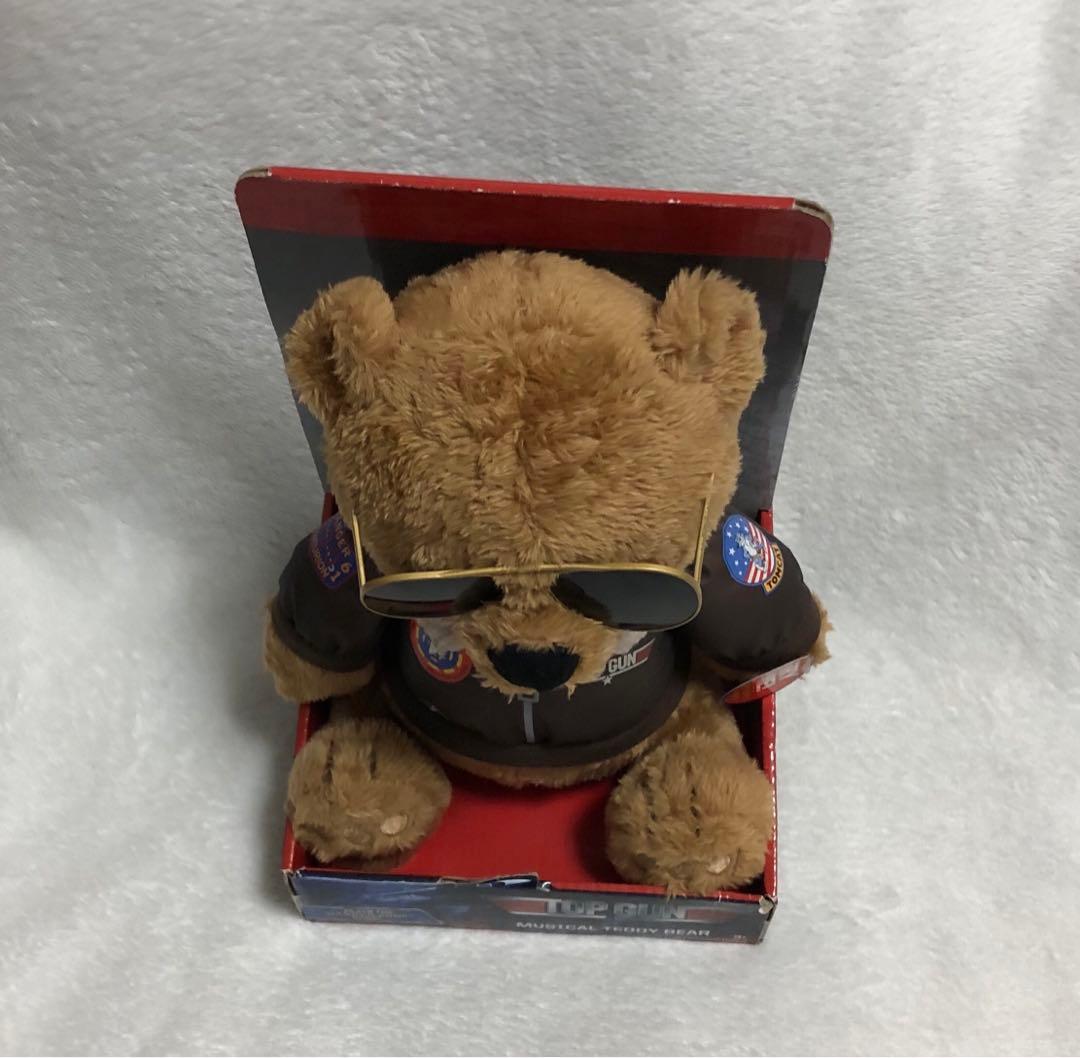 未使用 Just Play トップガン ミュージカルテディベア ウォルマート限定