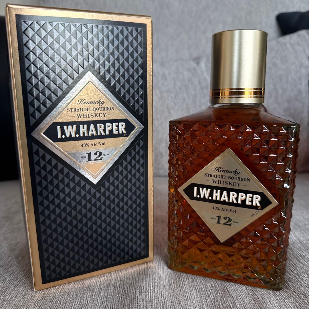【未開封新品】I.W. HARPER 12年 バーボンウイスキー