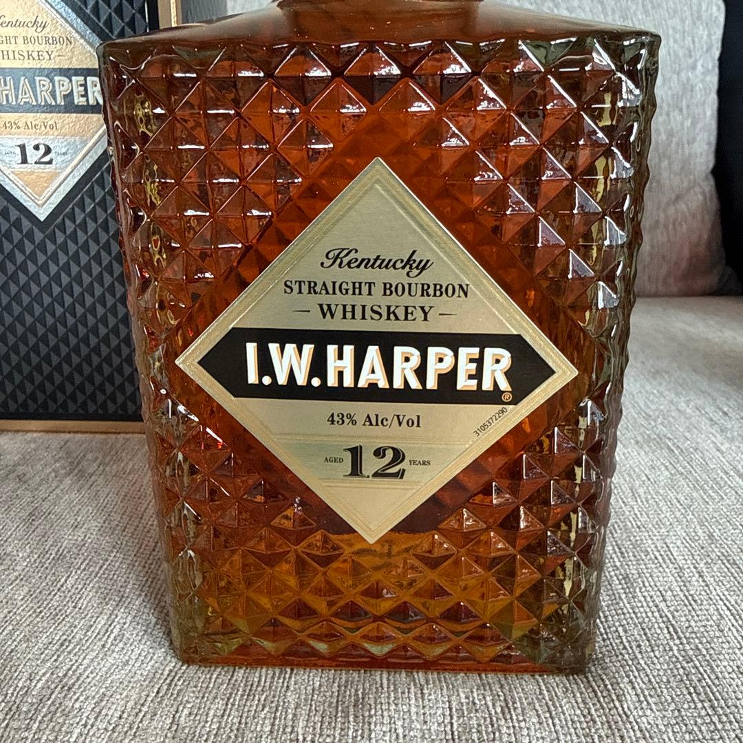 【未開封新品】I.W. HARPER 12年 バーボンウイスキー