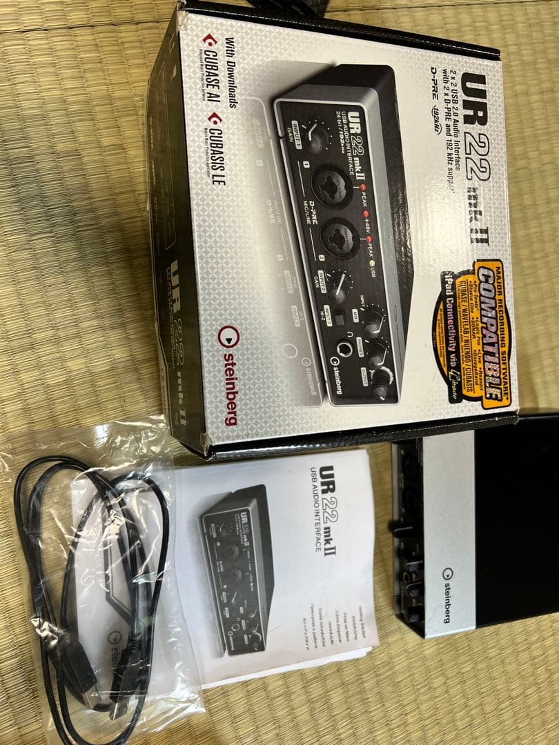 スタインバーグUR22mkⅡオーディオインターフェース