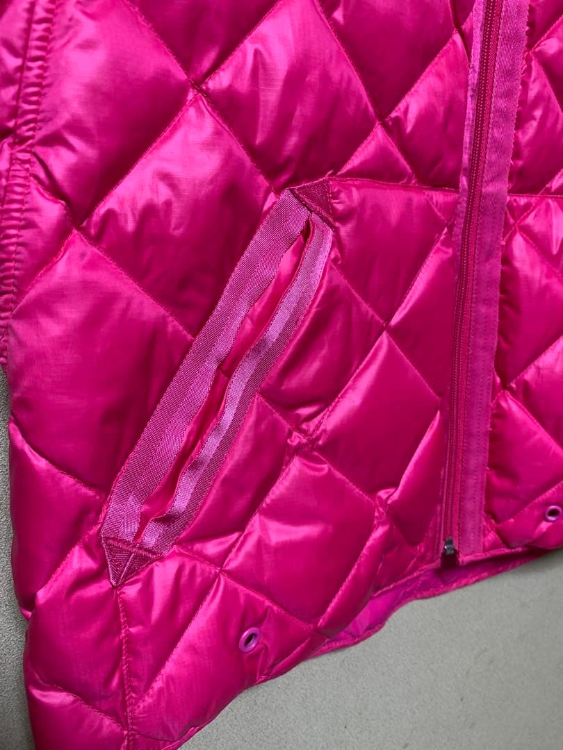 RALPH LAUREN SPORT ピンク ダウンベスト レディース