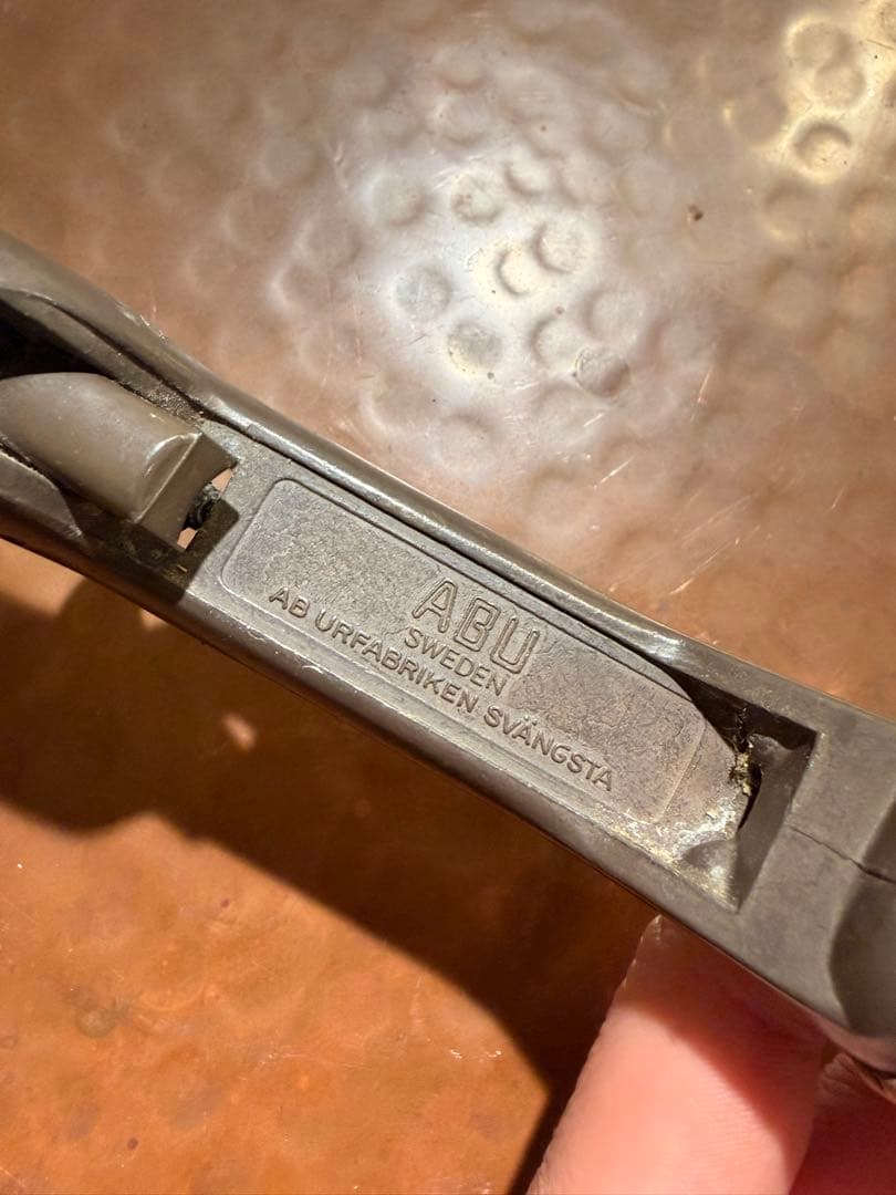 ABU SWEDEN グリップ SVÄNGSTA刻印 オールド