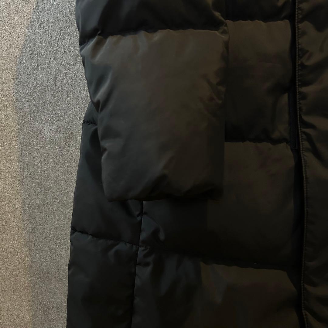 美品 ルコックスポルティフ ロングダウンコート ベンチコート M 迷彩柄