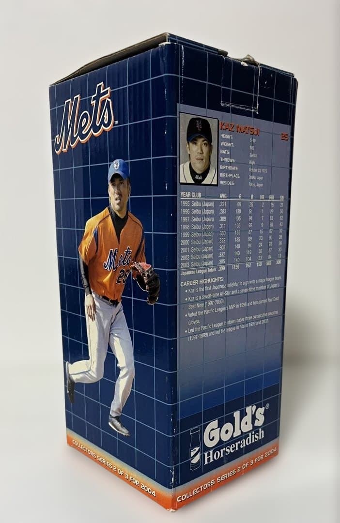 松井稼頭央 ボブルヘッド 2004年製 メッツ