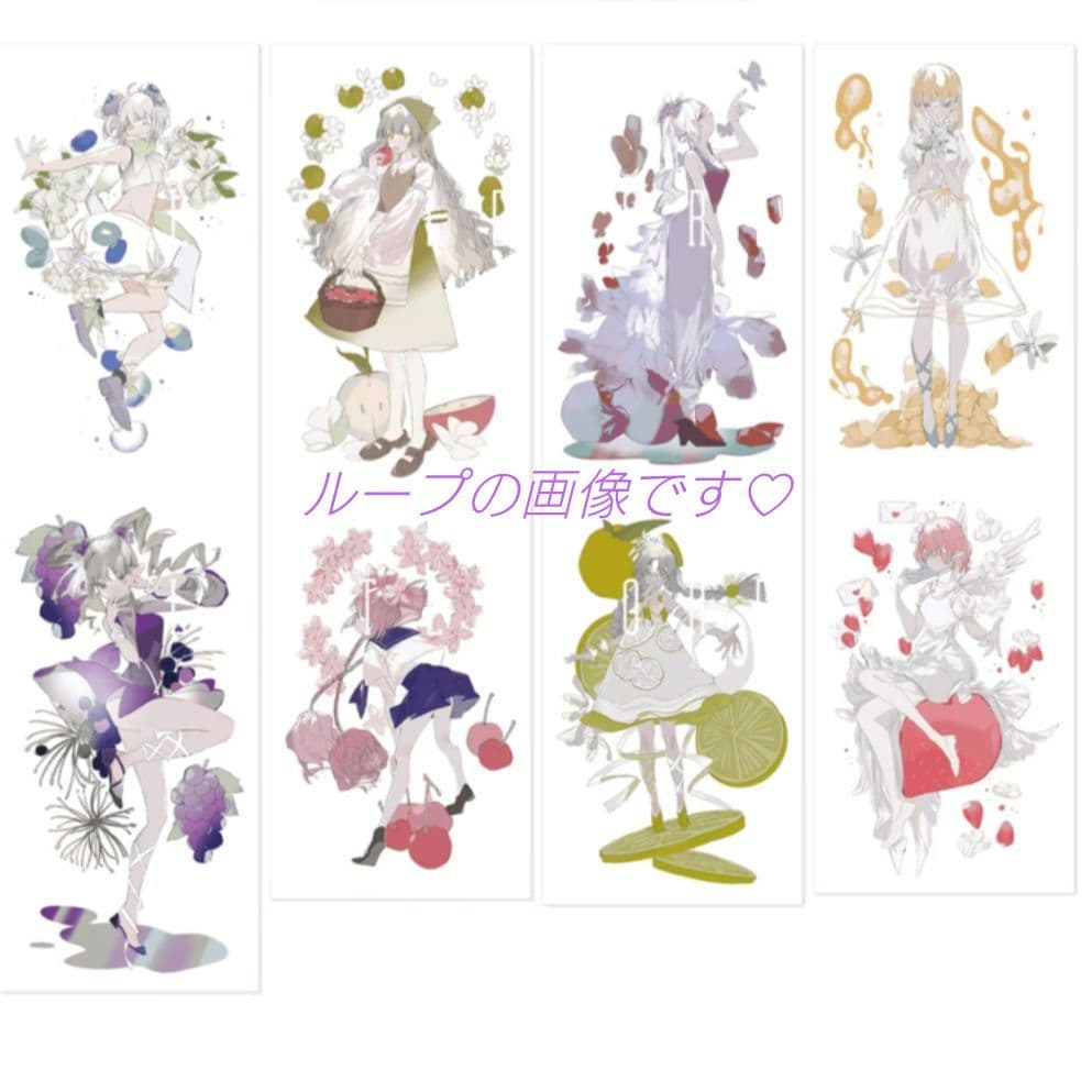 J642＃賞味期限(PET)小森林切り売り海外人物女の子