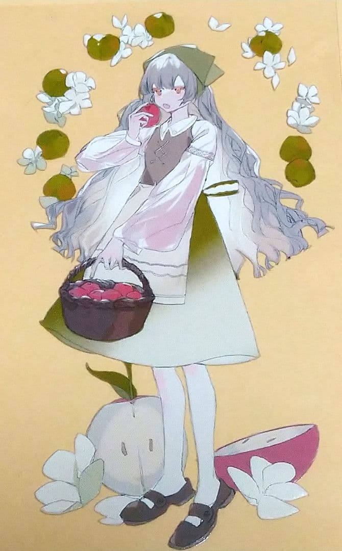 J642＃賞味期限(PET)小森林切り売り海外人物女の子