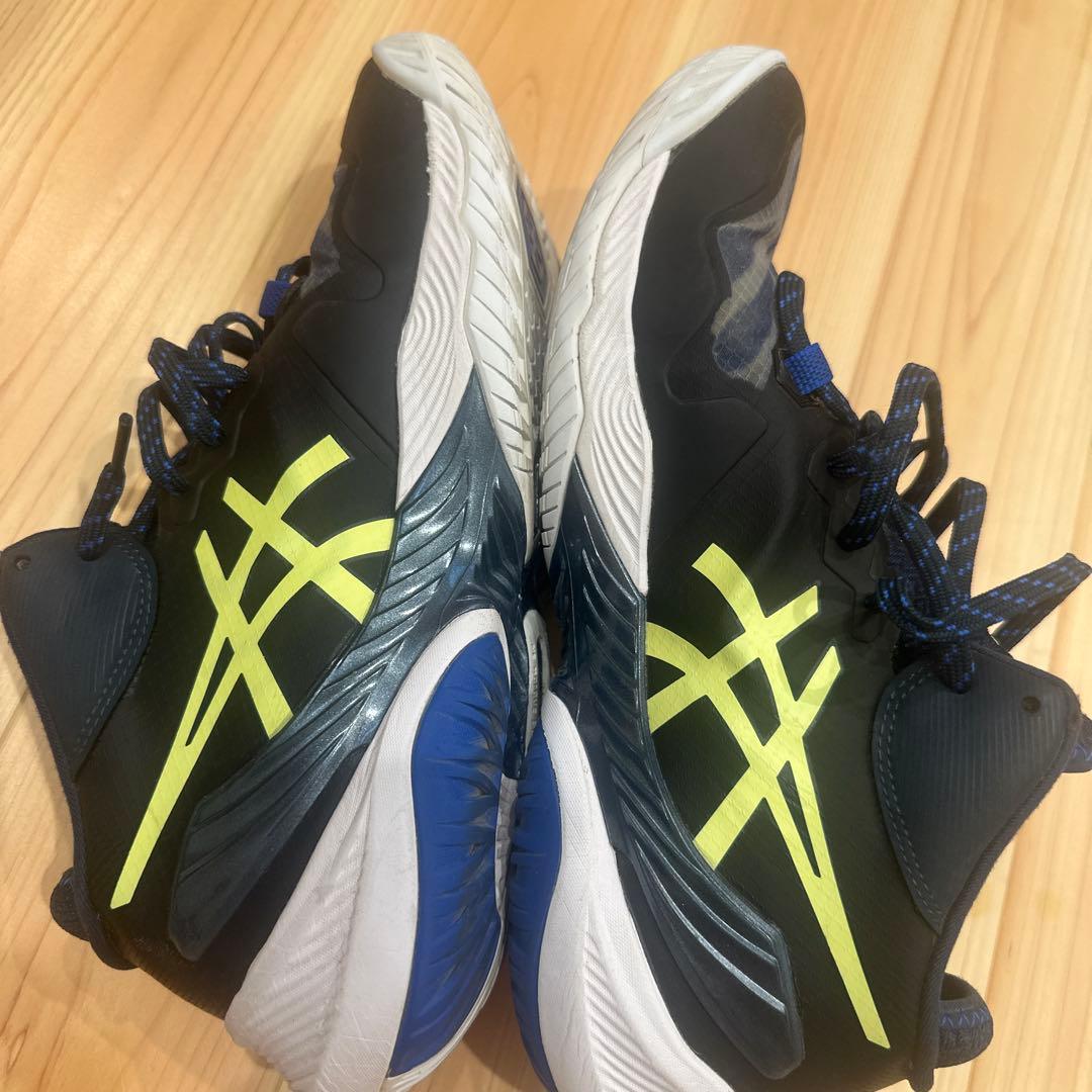 asicsメタライズバレーボールシューズ／27cm