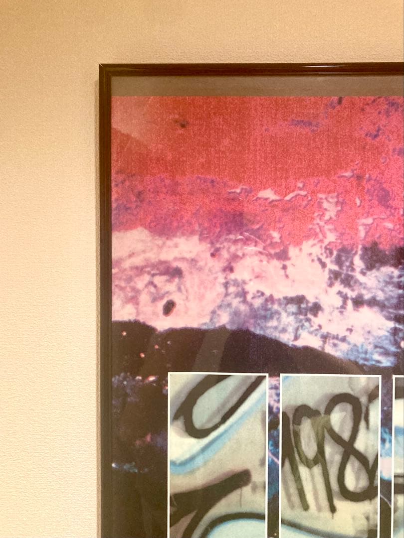 ERIC HAZE 90s Poster ポスター 額付き 非売品 当時物