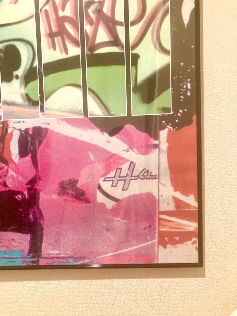 ERIC HAZE 90s Poster ポスター 額付き 非売品 当時物