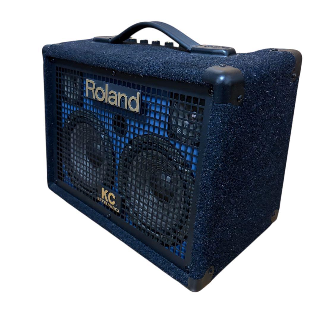 【良品】Roland KC-110 キーボード用アンプ ACアダプター付き