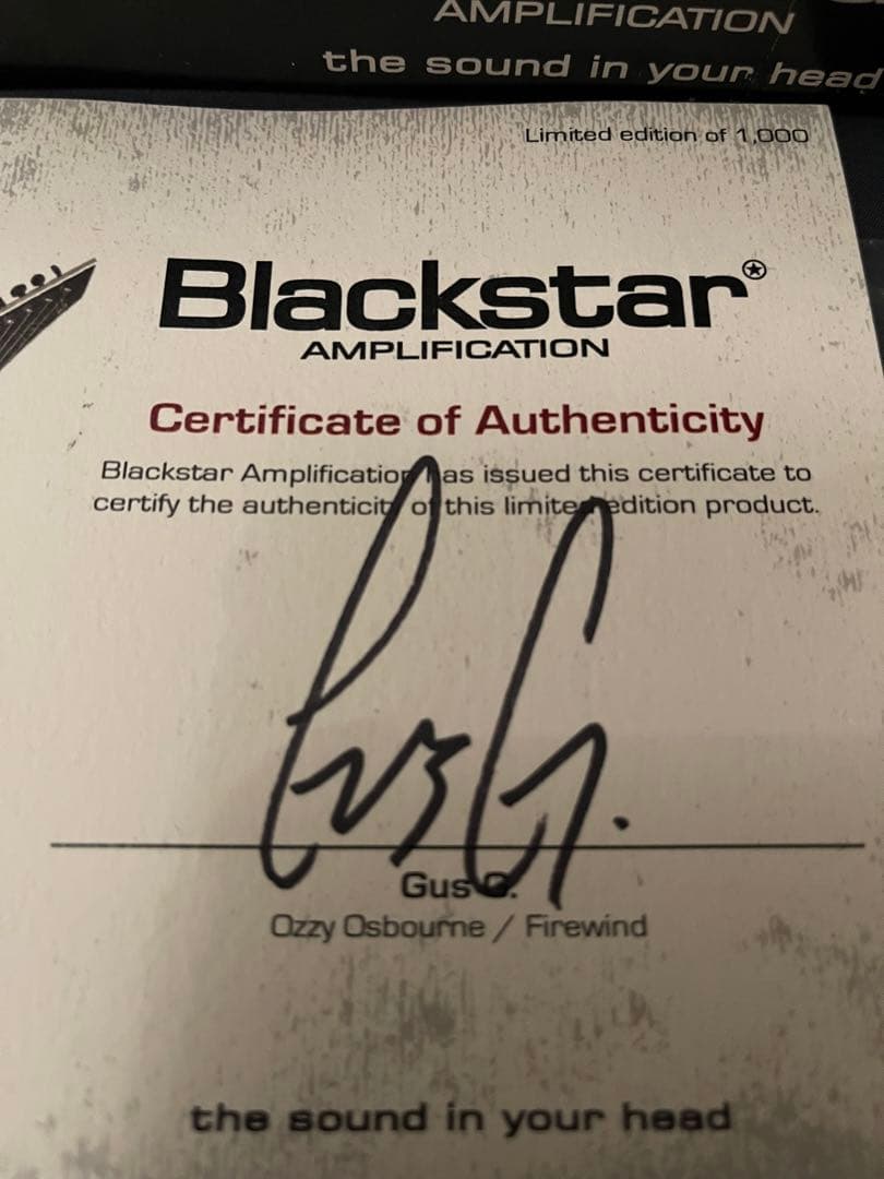 ギター Blackstar HT-BLACKFIRE