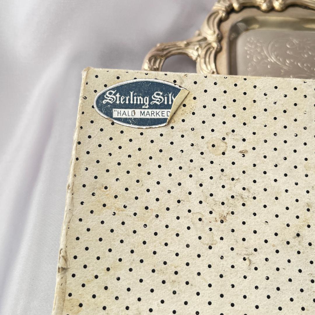 【Harrison Brothers】【純銀ハンドル】キングス　サーバーセット