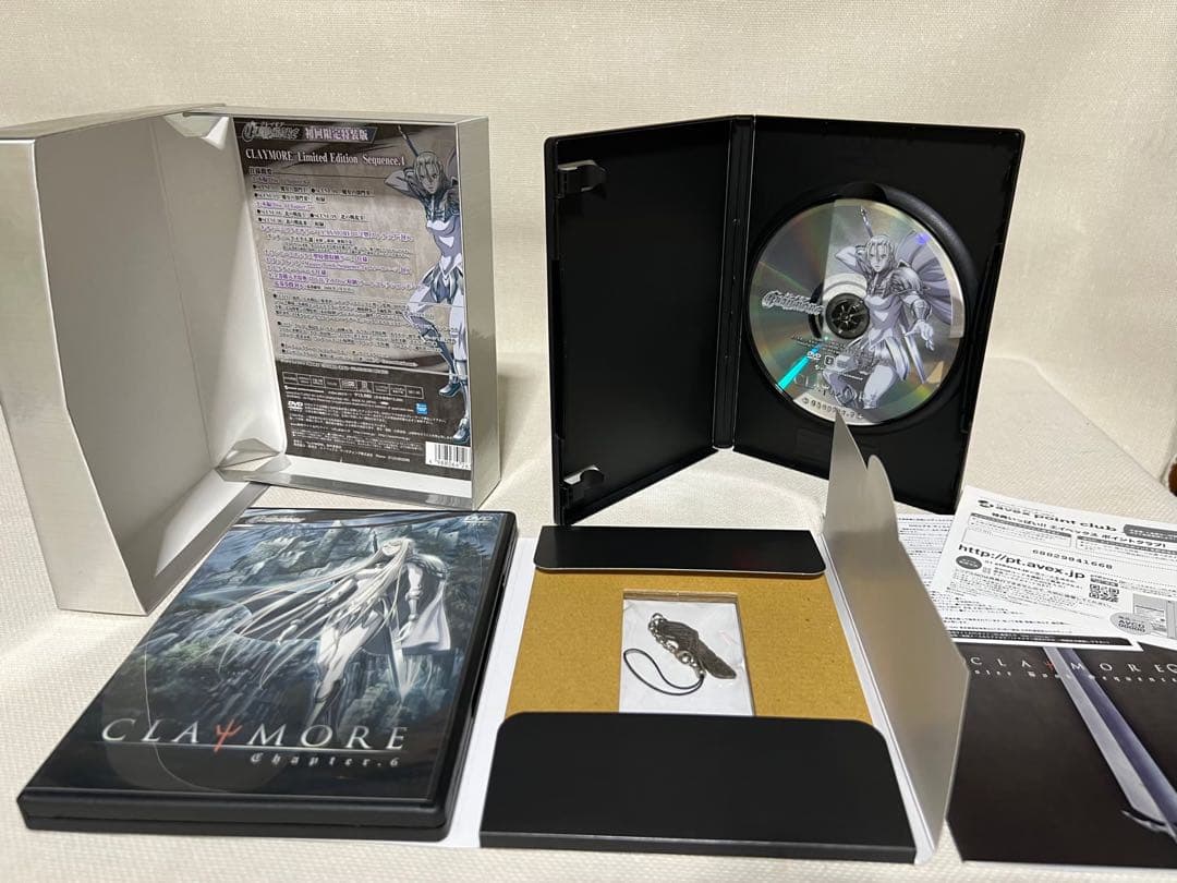 ＤＶＤ　フィギュア メガハウス　クレア エクセレントモデル クレイモア