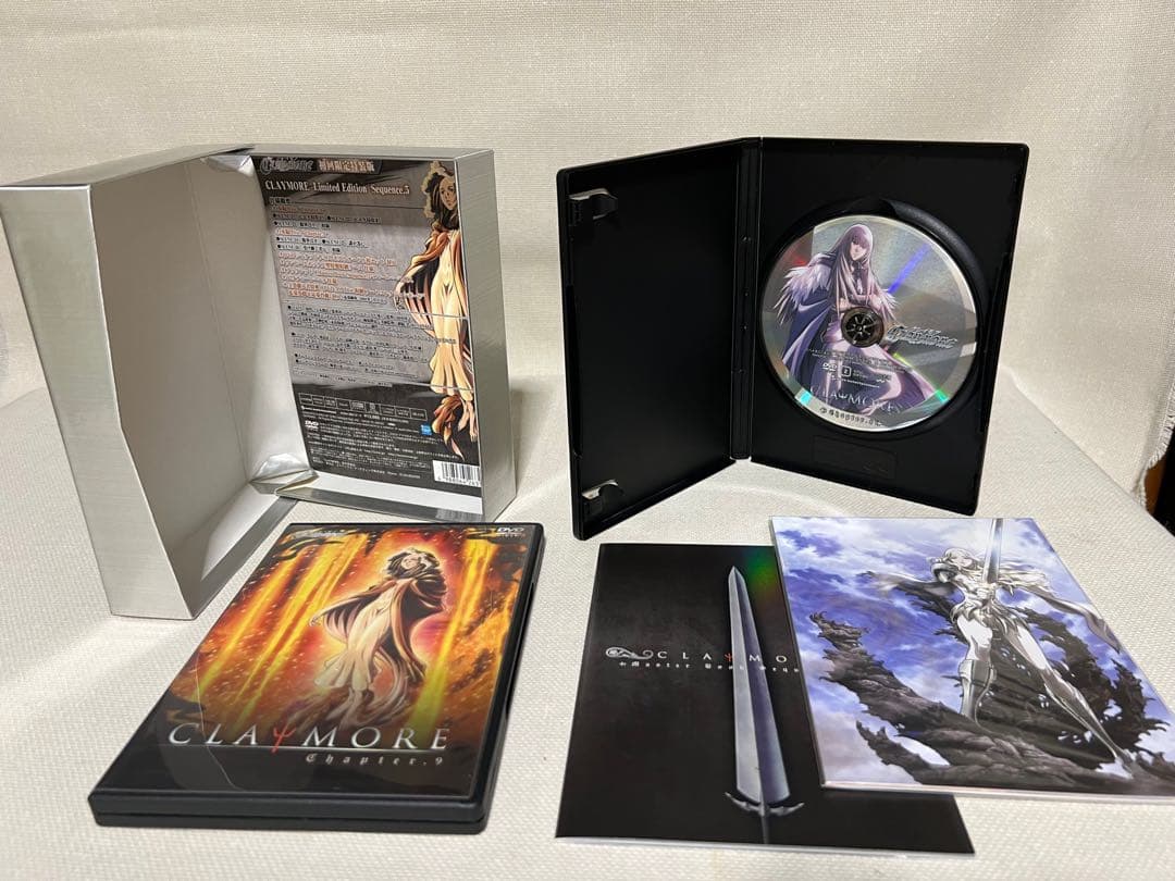 ＤＶＤ　フィギュア メガハウス　クレア エクセレントモデル クレイモア