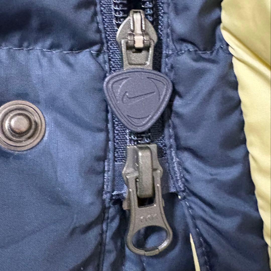 NIKE TOTAL 90 ナイキ ダウン ベンチコート ネイビー SIZE L