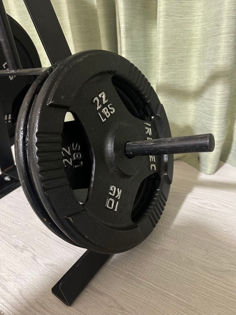 IROTEC プレートセット 計80kg プレートラック付 直接取引限定