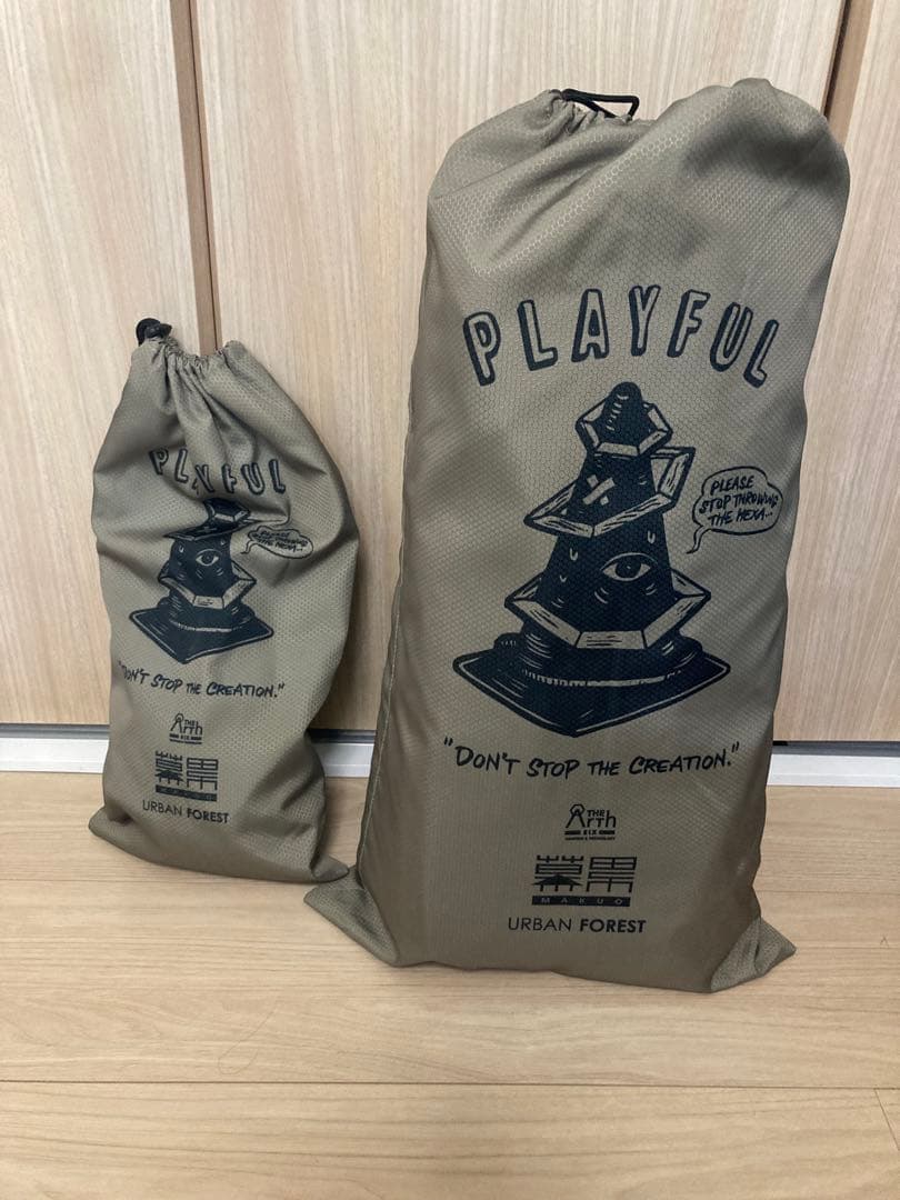 幕男 さんど TheArth ざぁ〜す タープ