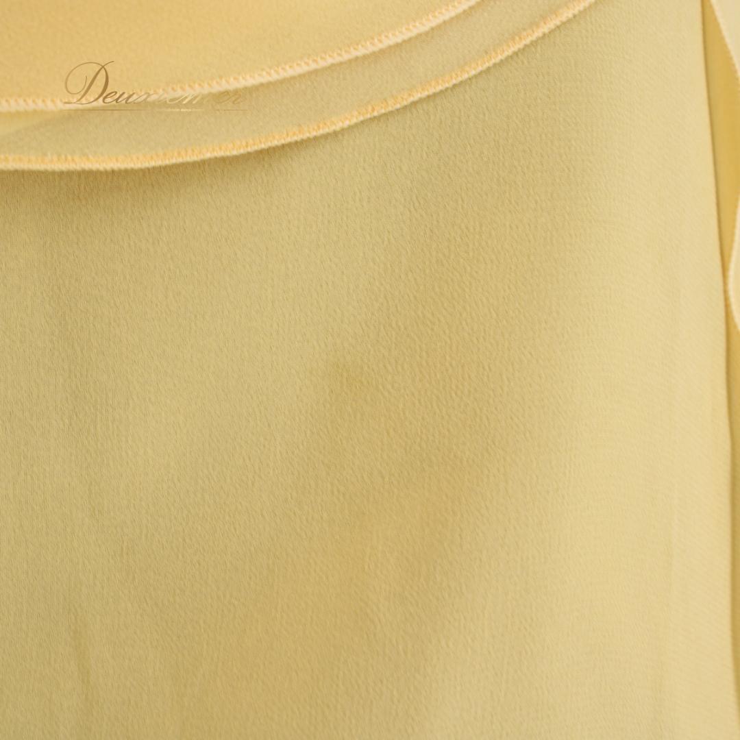 【日本製 社交ダンス衣装】イエロー Chacott 上下セット ツーピース 黄色