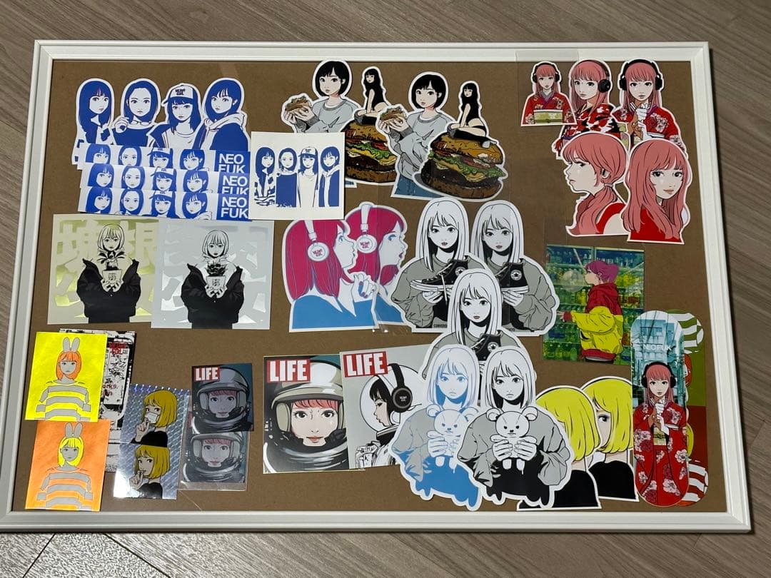 backsideworks ステッカー　エコバッグ　セット