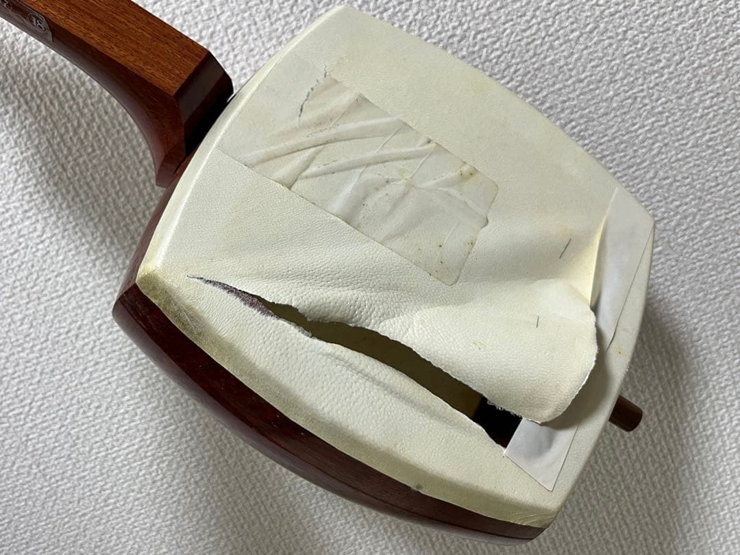 三味線 本体 撥+ケース付き