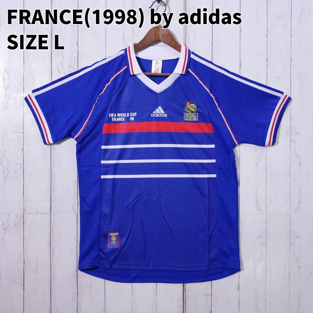 サッカー フランス代表 1998年 ユニフォーム Lサイズ[RU0057]