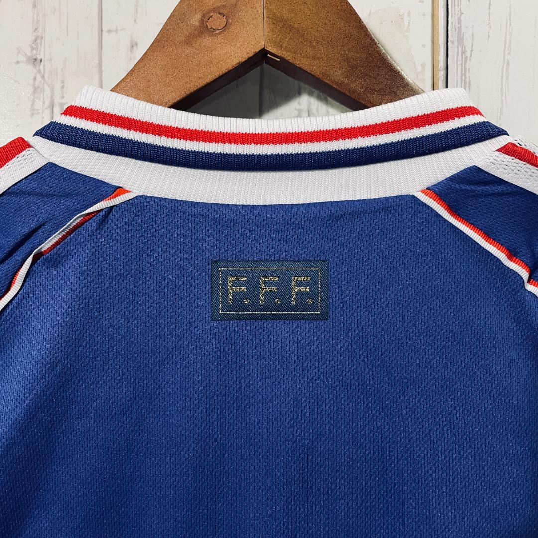 サッカー フランス代表 1998年 ユニフォーム Lサイズ[RU0057]