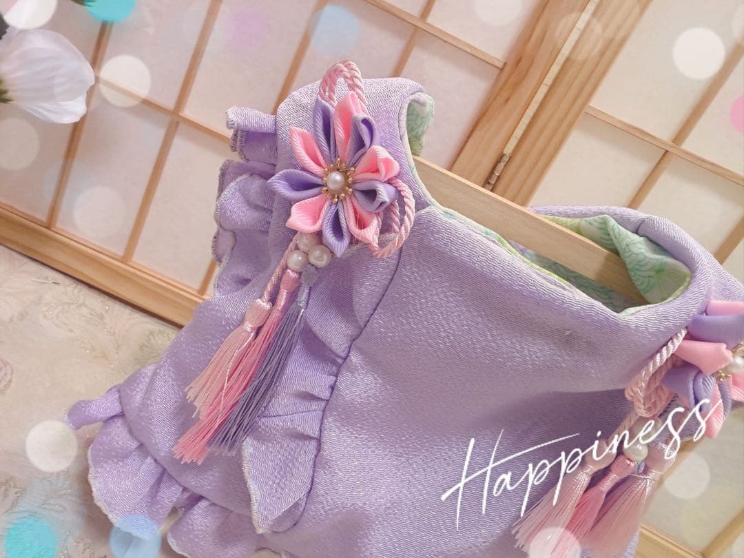 B458.pon2pan2☆犬お被布☆オーダー犬お被布