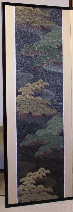 オリジナル アンティーク 帯屏風 ２曲 198000→最終価格からの再値下げ