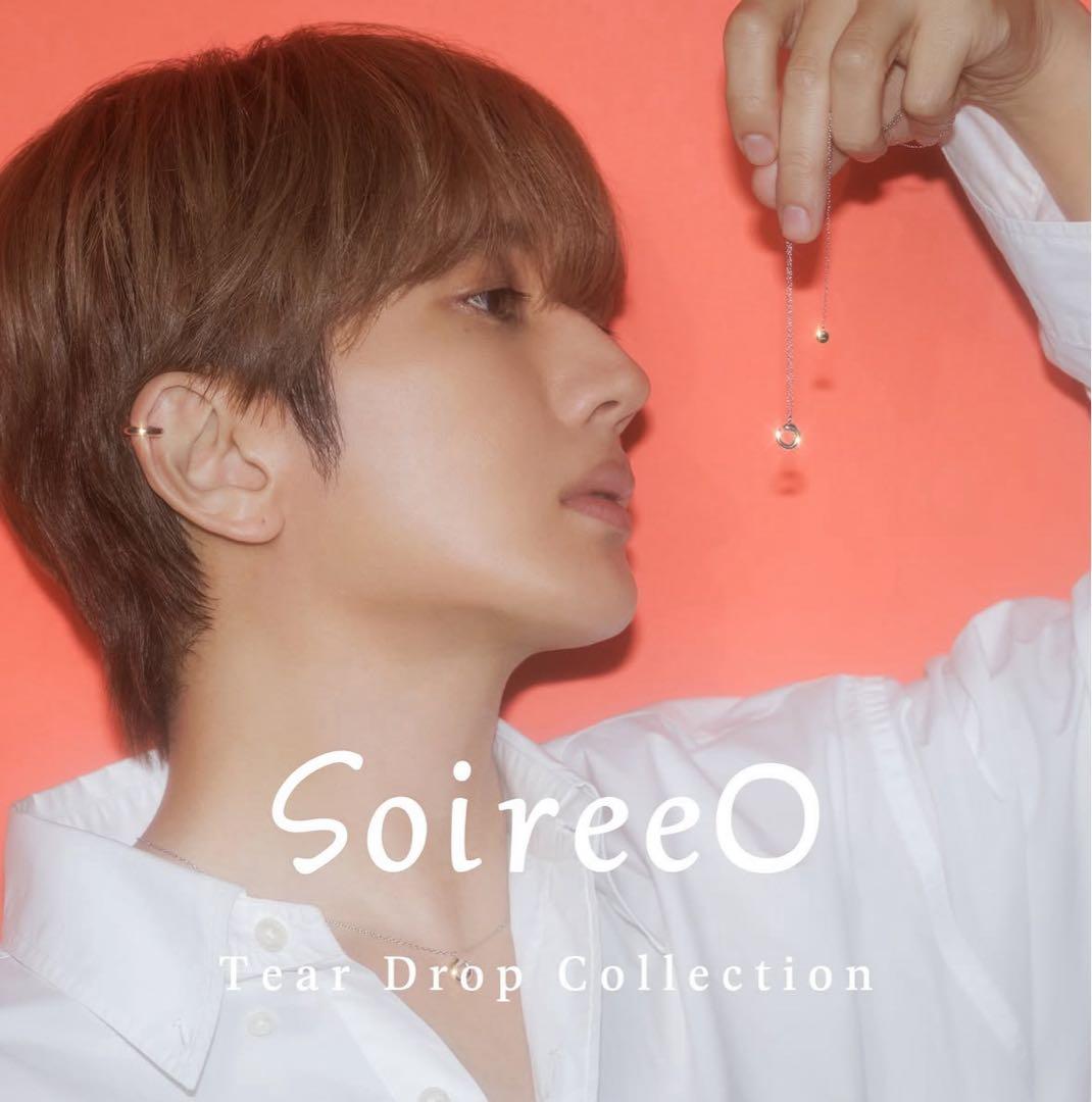 ソワレオー　soireeo Nissy 西島隆弘　TEAR DROP ネックレス