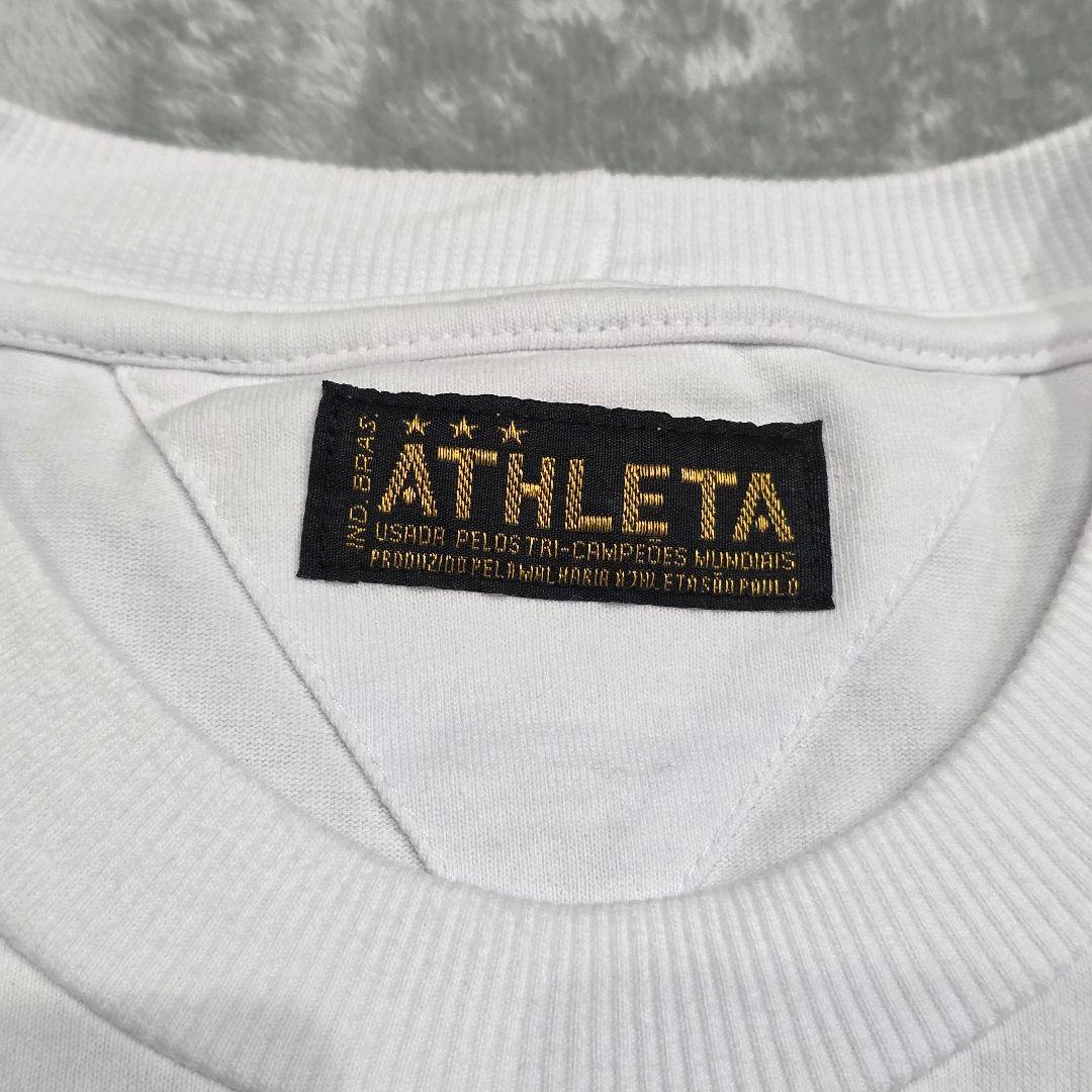 サントス　ペレ　1000ゴール記念　Tシャツ　GG　白　ATHLETA　アスレタ