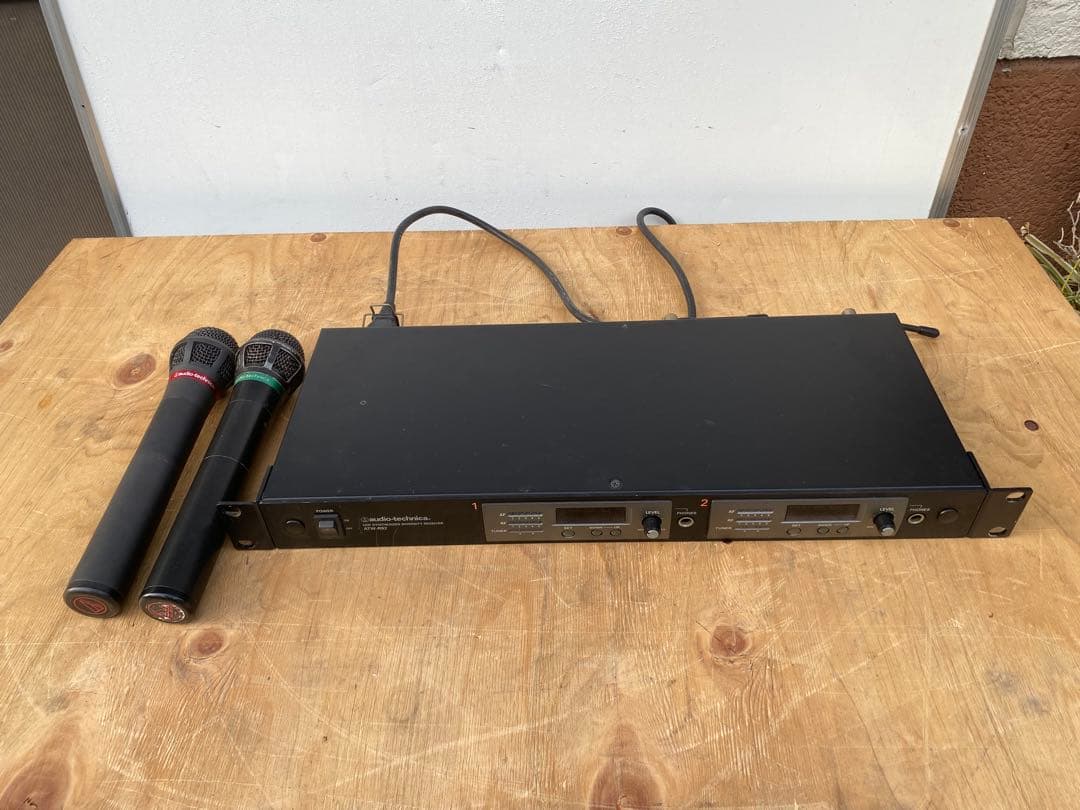 配信機器・PA機器・レコーディング機器 audio technica atw-r92 diversityreceiver