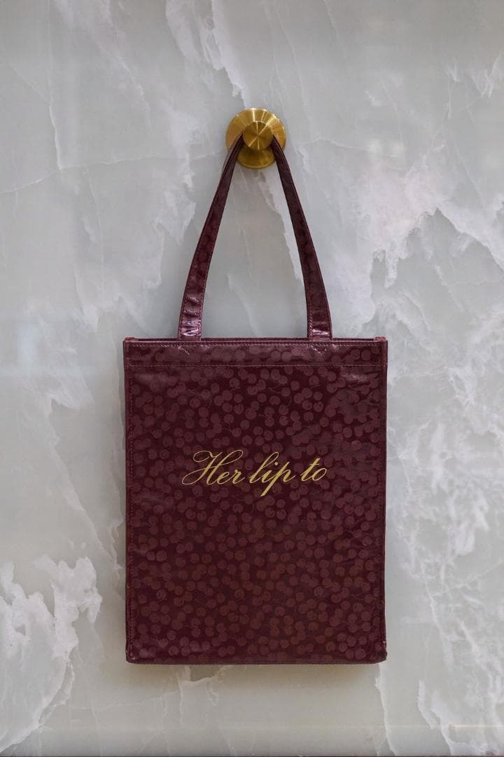 ビジュー・ド・ビスキュイ 〜Her lip to〜 Tote Bag Set