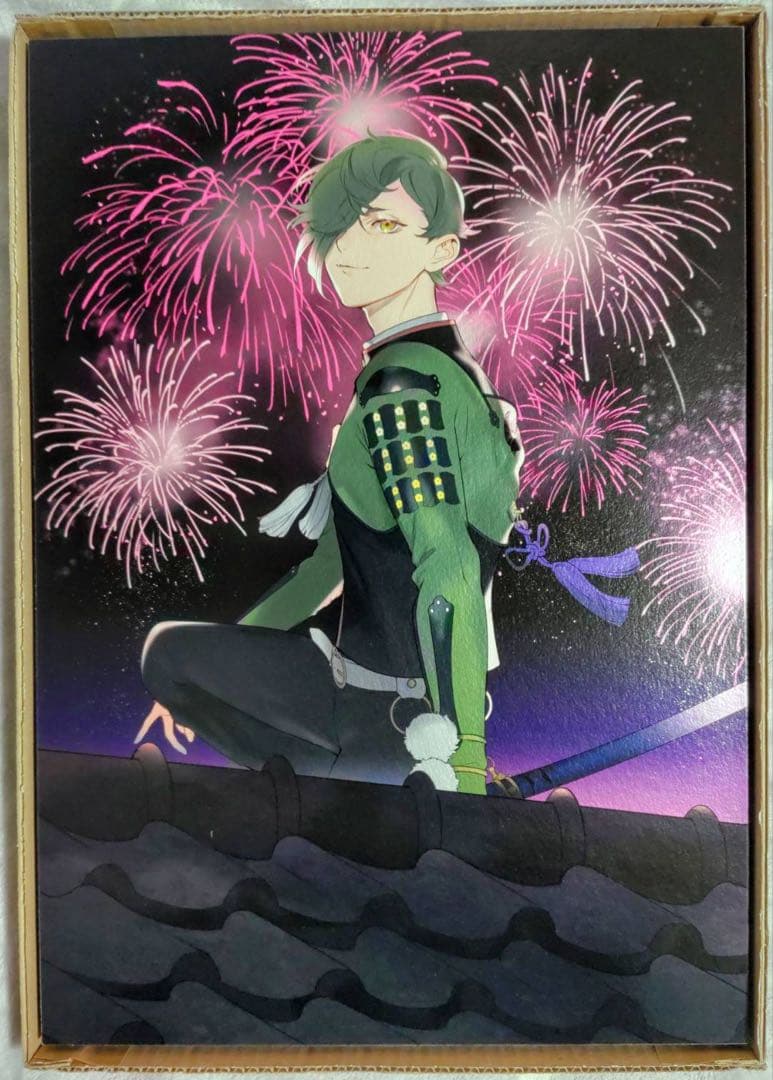 刀剣乱舞 灯結び展 描きおろしイラスト 鶯丸 A3 複製原画 受注 限定