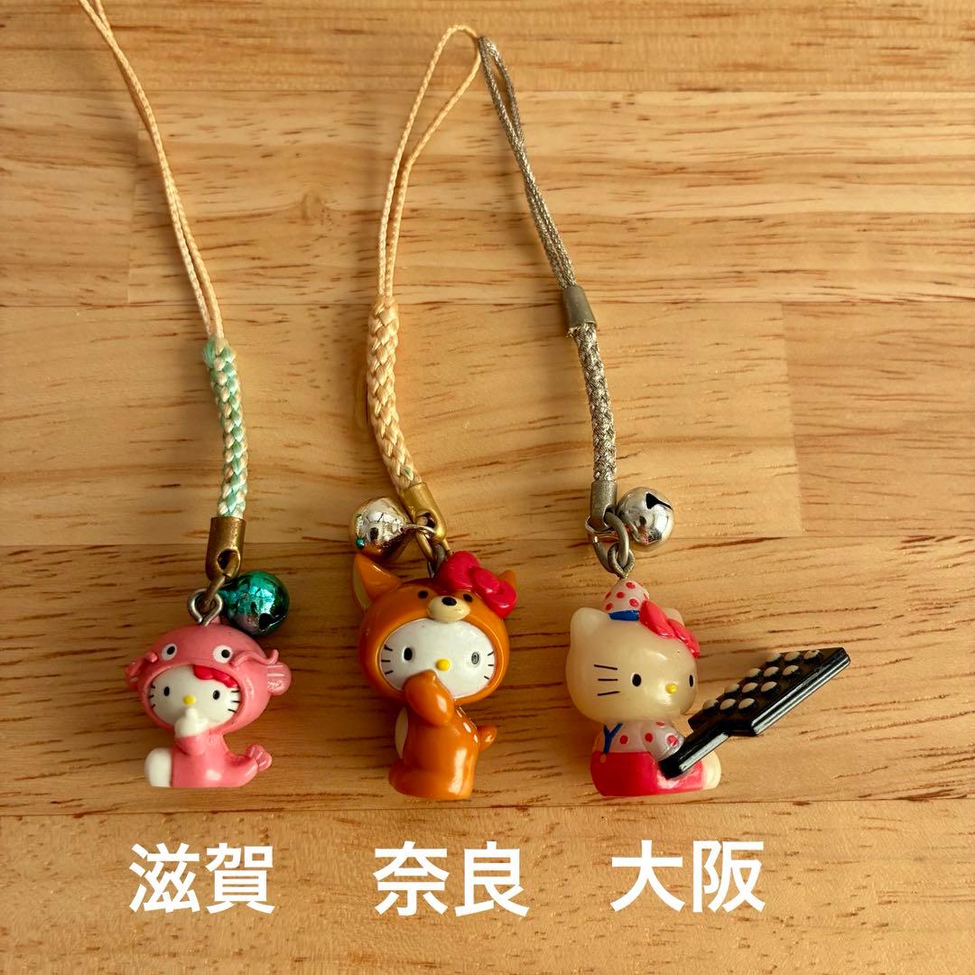 へ*可様 【まとめ売り】ご当地キティ　根付け　ストラップ　56個セット