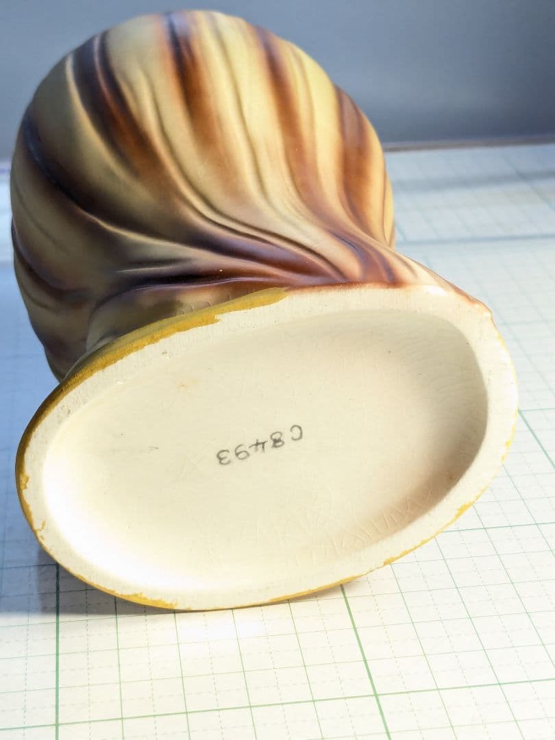 1950年　貴重品　アメリカ　アンティーク　花瓶　陶器　ヴィンテージ　レトロ