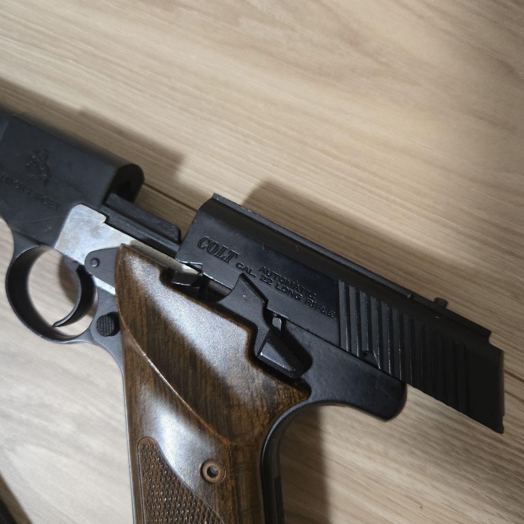 コクサイ コルトウッズマンマッチターゲット モデルガン