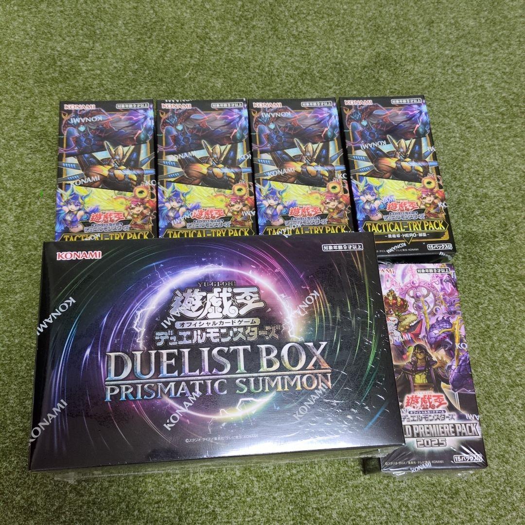 遊戯王 TACTICAL-TRY PACK 黒魔導 HERO 他　計6box