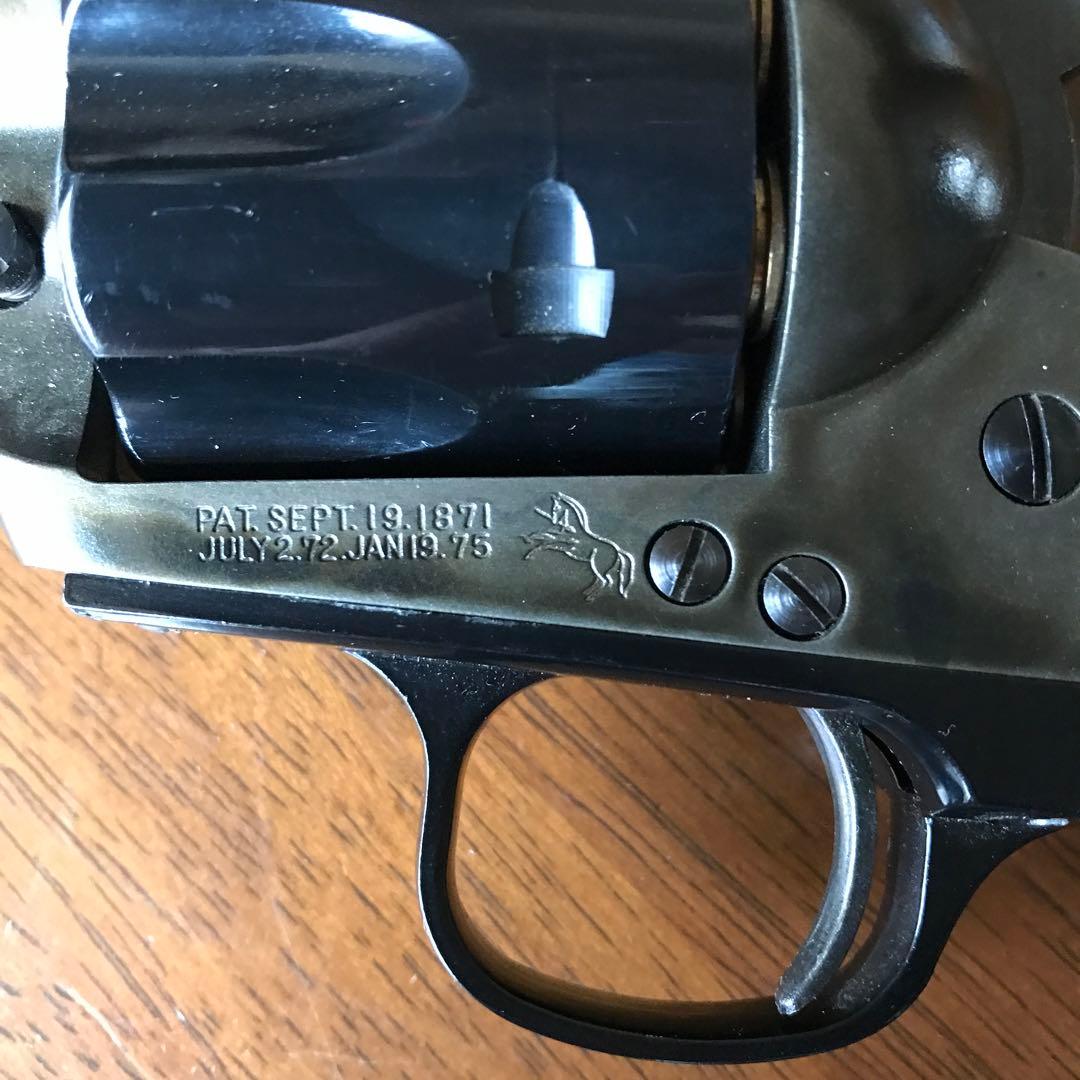 【逸品】HWS コルトSAA アーティラリー 組立キット完成品　ケースハードン風