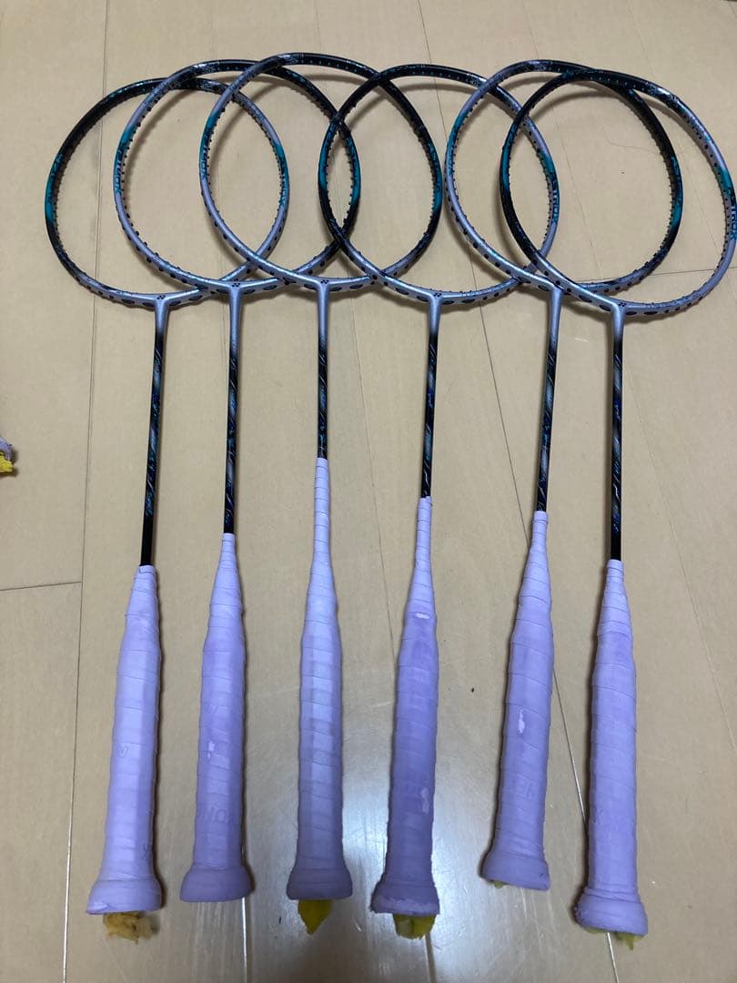 バドミントンラケット 6本　アストロックス88SPRO ジャンク品