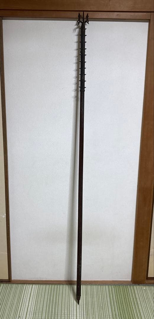 模造刀　模造槍　袖搦　そでがらみ　棍棒　骨董品　武具　レトロ　江戸時代　捕縛