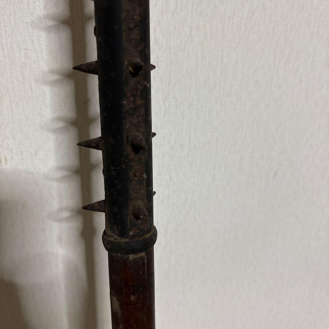 模造刀　模造槍　袖搦　そでがらみ　棍棒　骨董品　武具　レトロ　江戸時代　捕縛